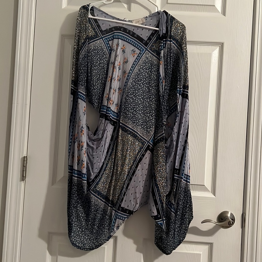 Loft Blue Kimono Wrap - one size